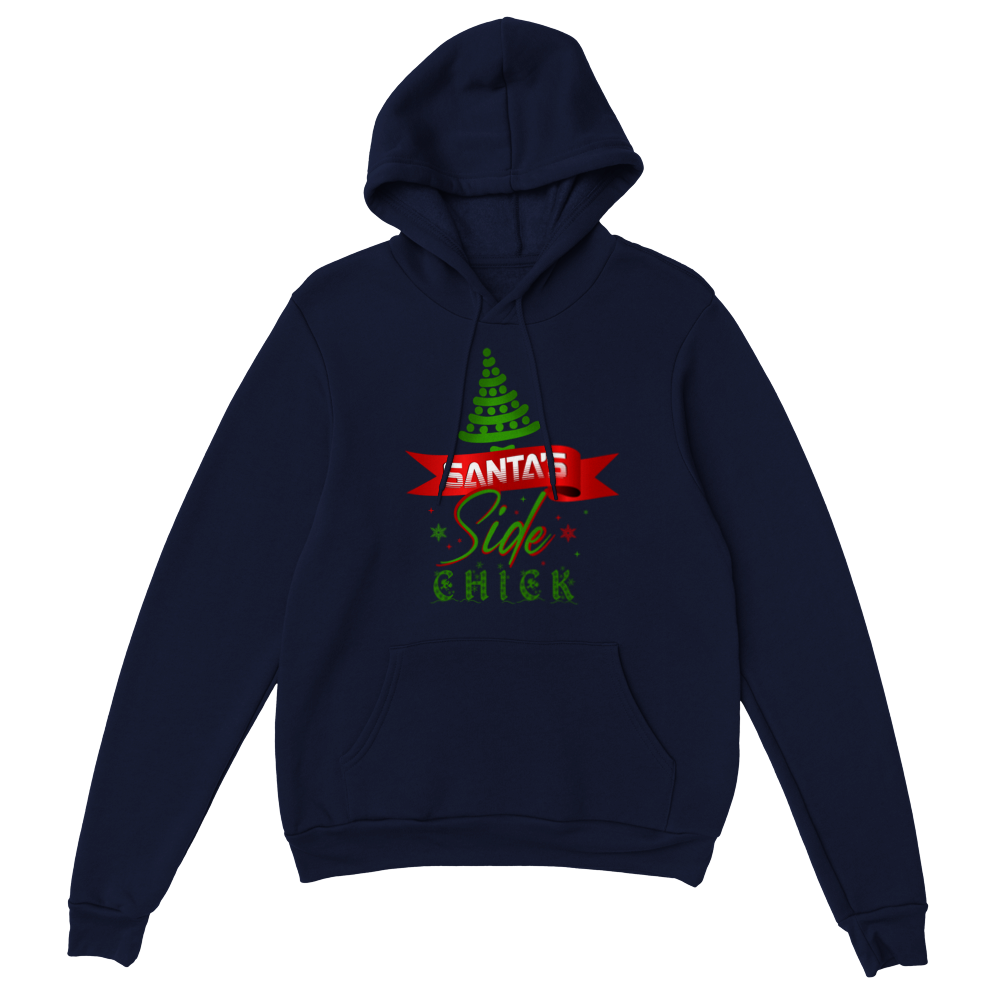 Santas Side Chick Classic Unisex Pullover Hoodie