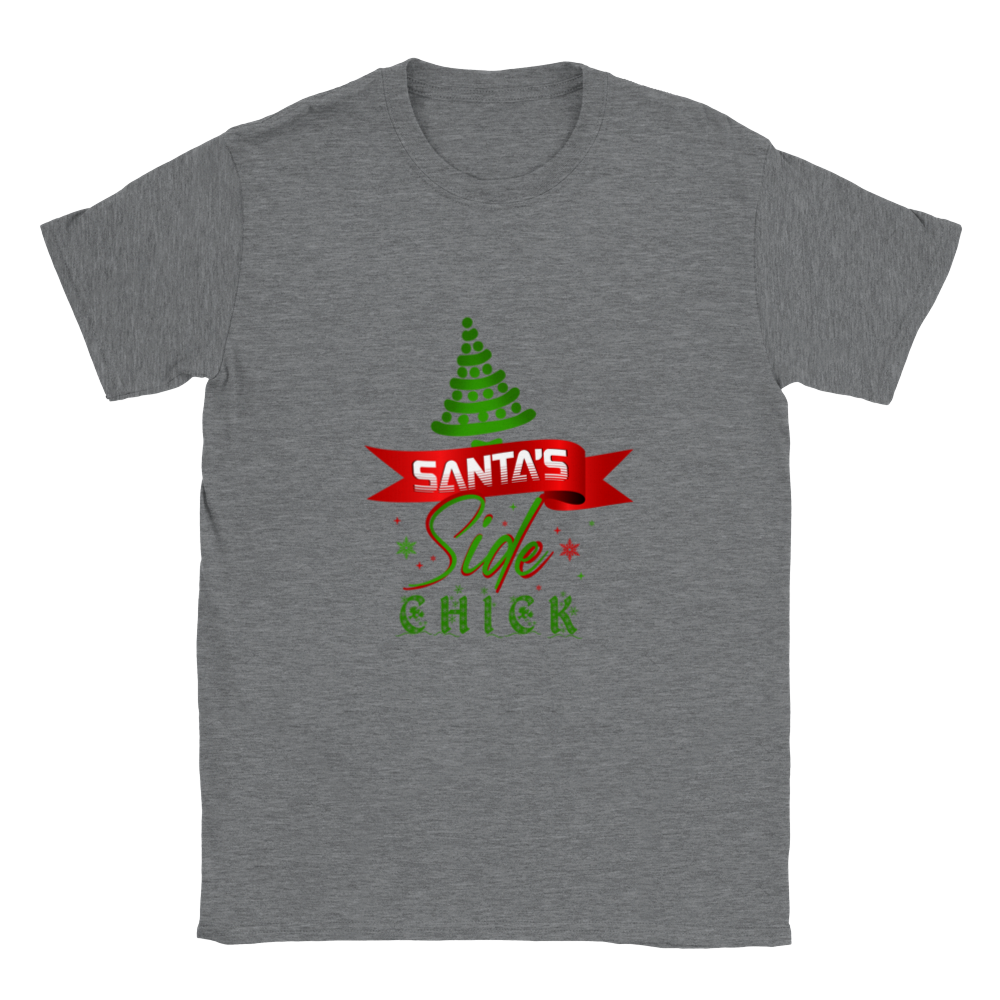 Santas Side Chick Classic Unisex Crewneck T-shirt