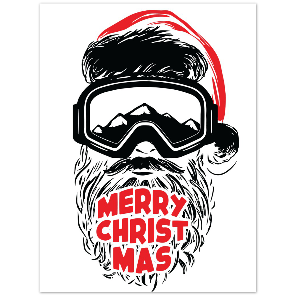Merry Christmas Premium Matte Paper Poster