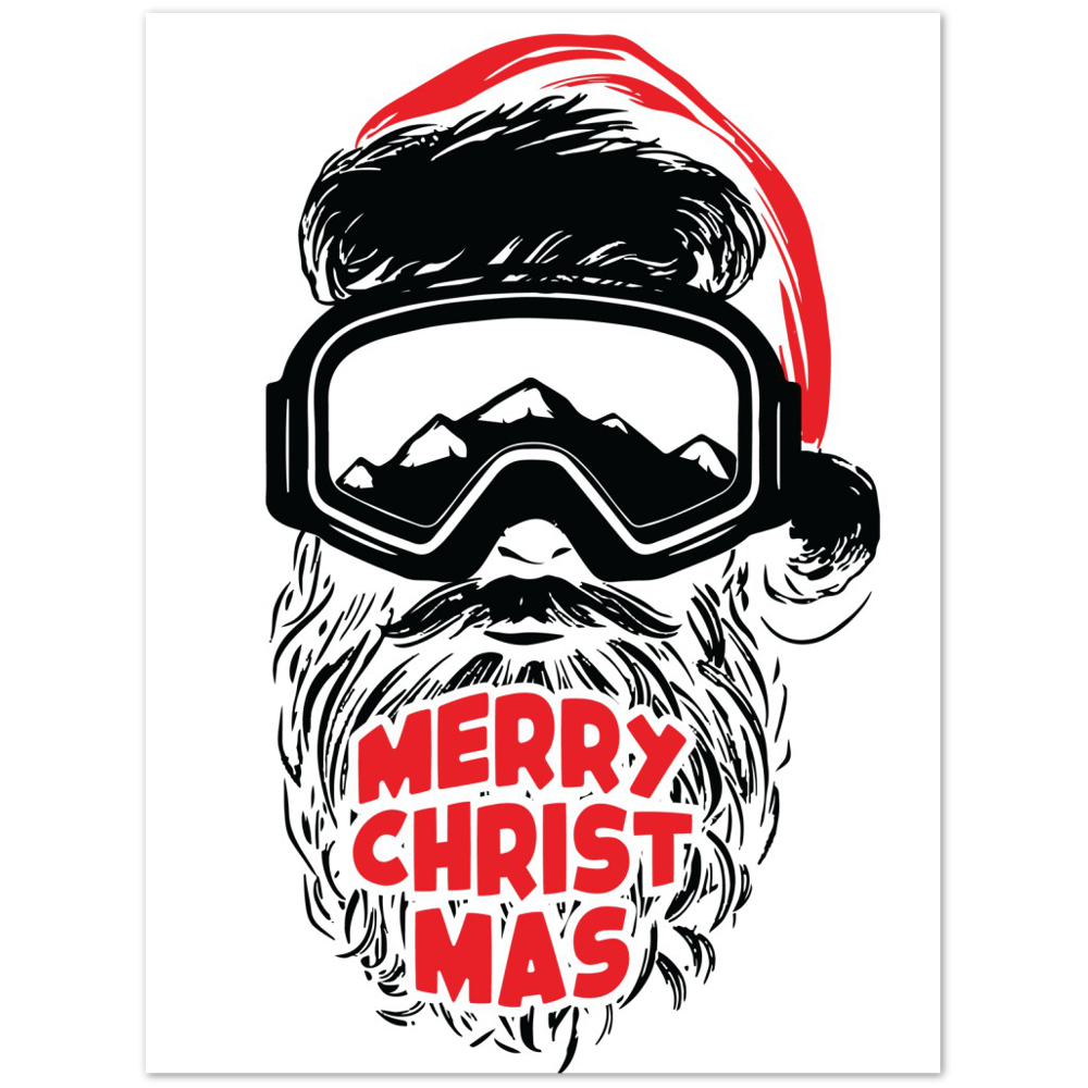 Merry Christmas Premium Matte Paper Poster