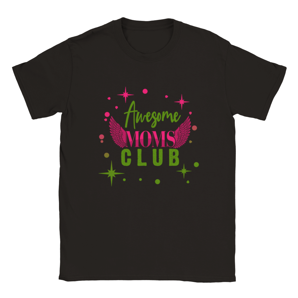 Awesome Moms Club Classic Unisex Crewneck T-shirt