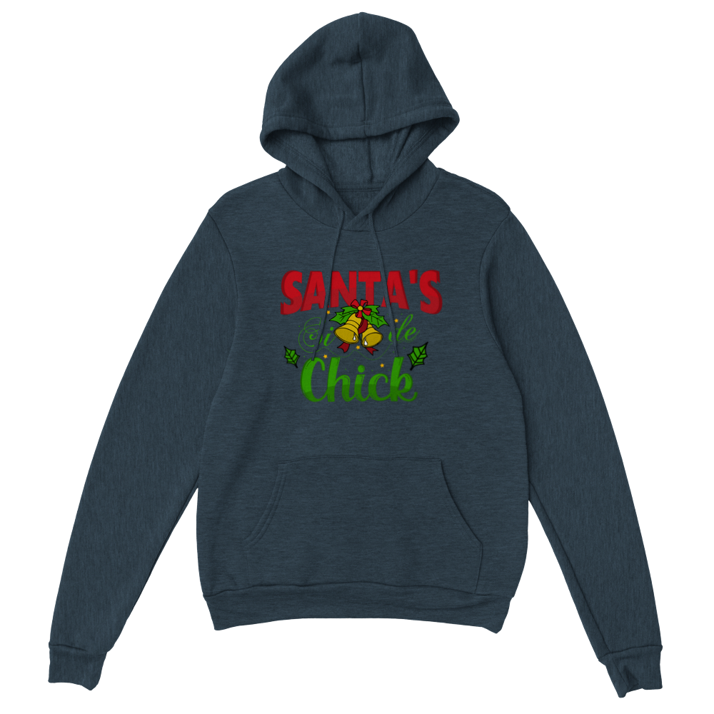 Santas Side Chick Classic Unisex Pullover Hoodie