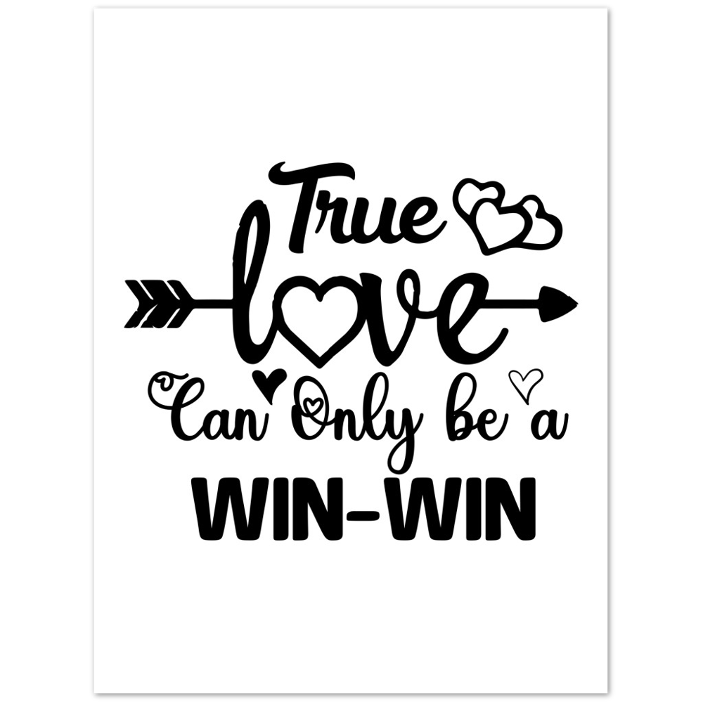 True Love Premium Matte Paper Poster