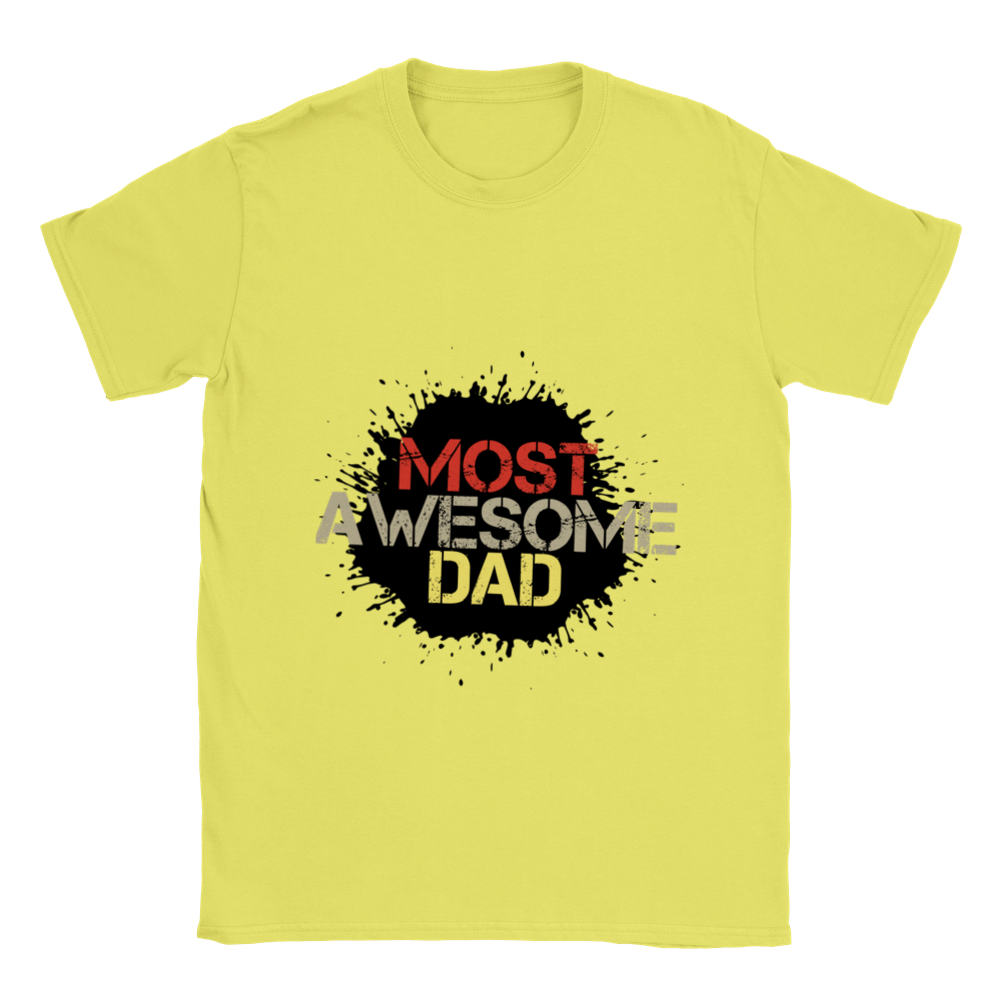 Most Awesome Dad Classic Unisex Crewneck T-shirt