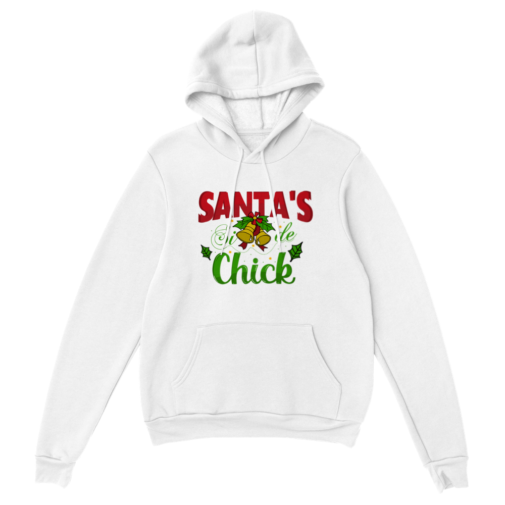 Santas Side Chick Classic Unisex Pullover Hoodie