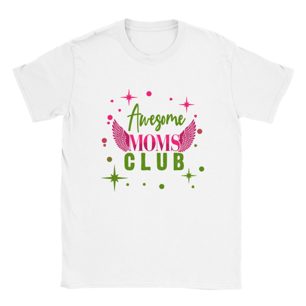 Awesome Moms Club Classic Unisex Crewneck T-shirt