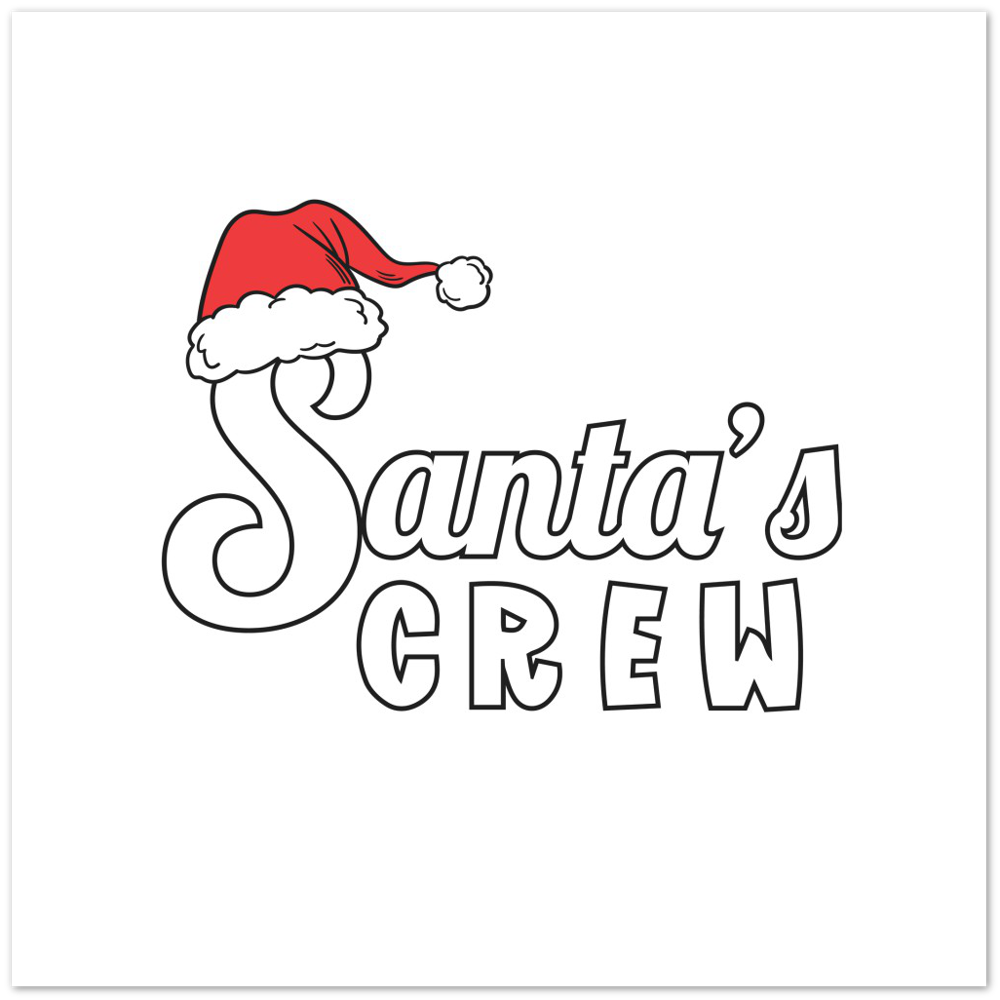 Santa Crew Premium Matte Paper Poster