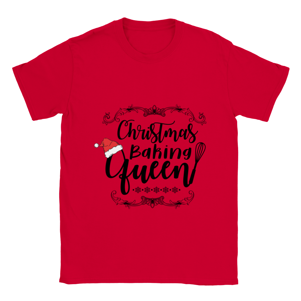 Christmass Baking Queen Classic Unisex Crewneck T-shirt