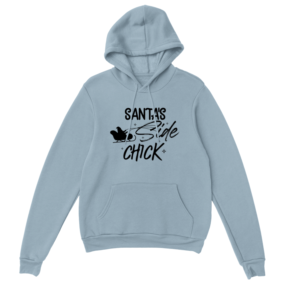 Santas Side Chick Classic Unisex Pullover Hoodie