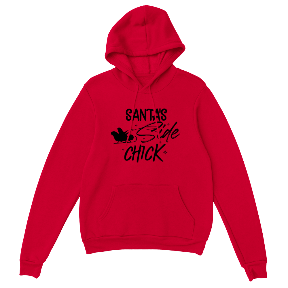 Santas Side Chick Classic Unisex Pullover Hoodie