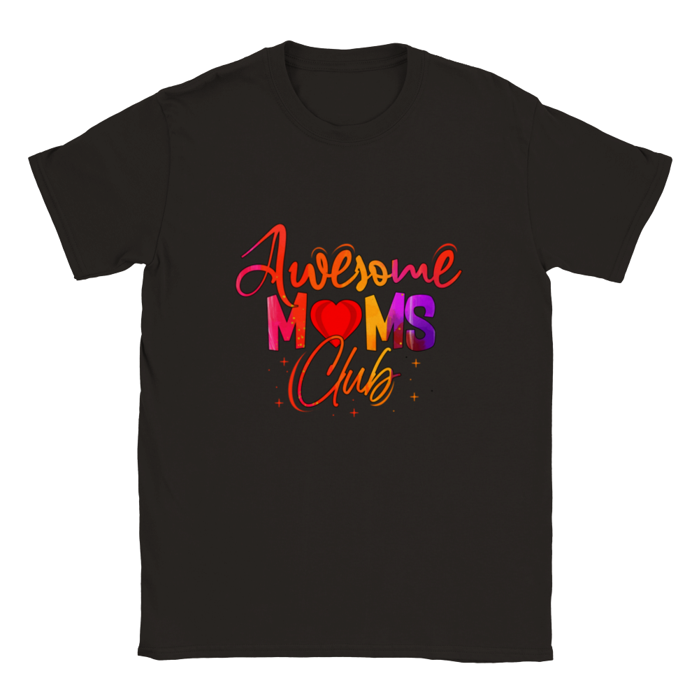 Awesome Moms Club Classic Unisex Crewneck T-shirt