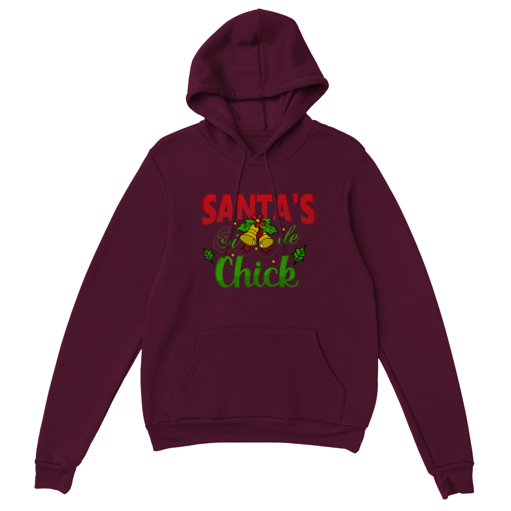 Santas Side Chick Classic Unisex Pullover Hoodie