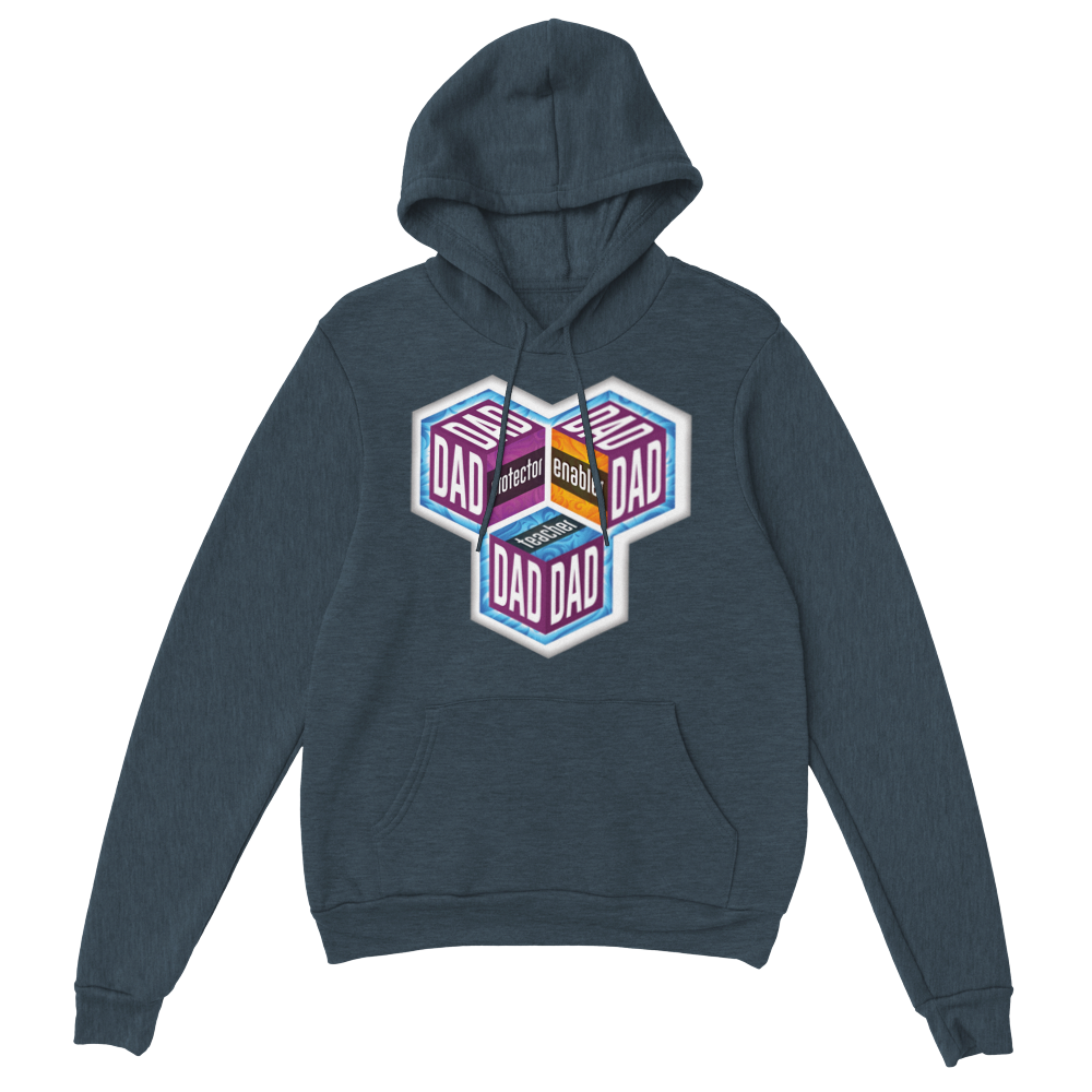 Dad Protector Enabler Teacher Classic Unisex Pullover Hoodie