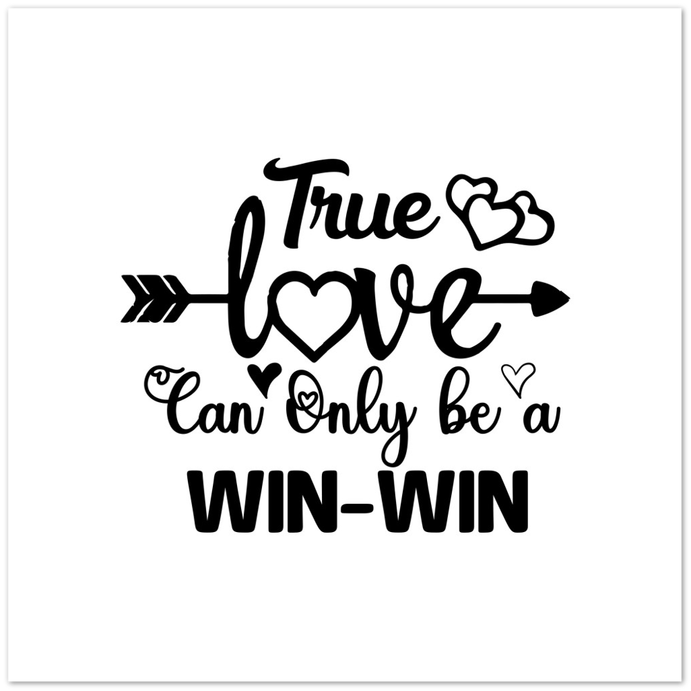 True Love Premium Matte Paper Poster