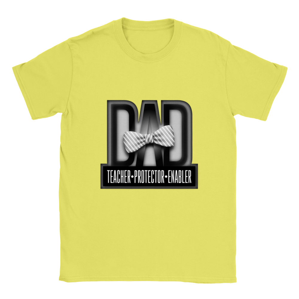 Dad Protector Enabler Teacher Classic Unisex Crewneck T-shirt