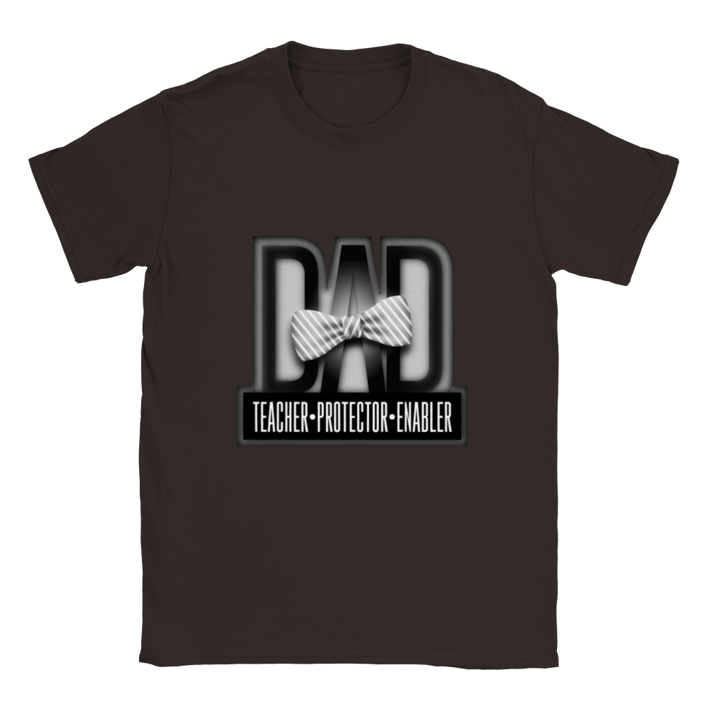 Dad Protector Enabler Teacher Classic Unisex Crewneck T-shirt