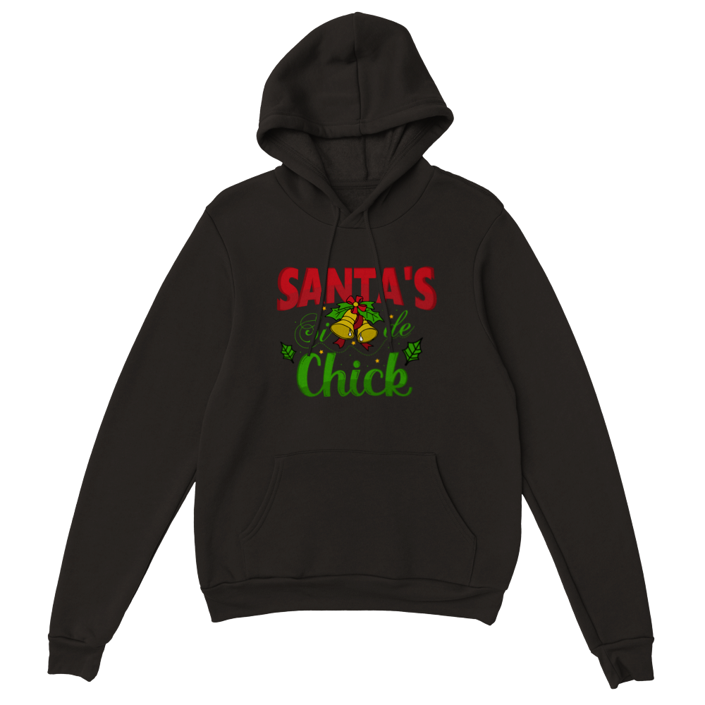Santas Side Chick Classic Unisex Pullover Hoodie