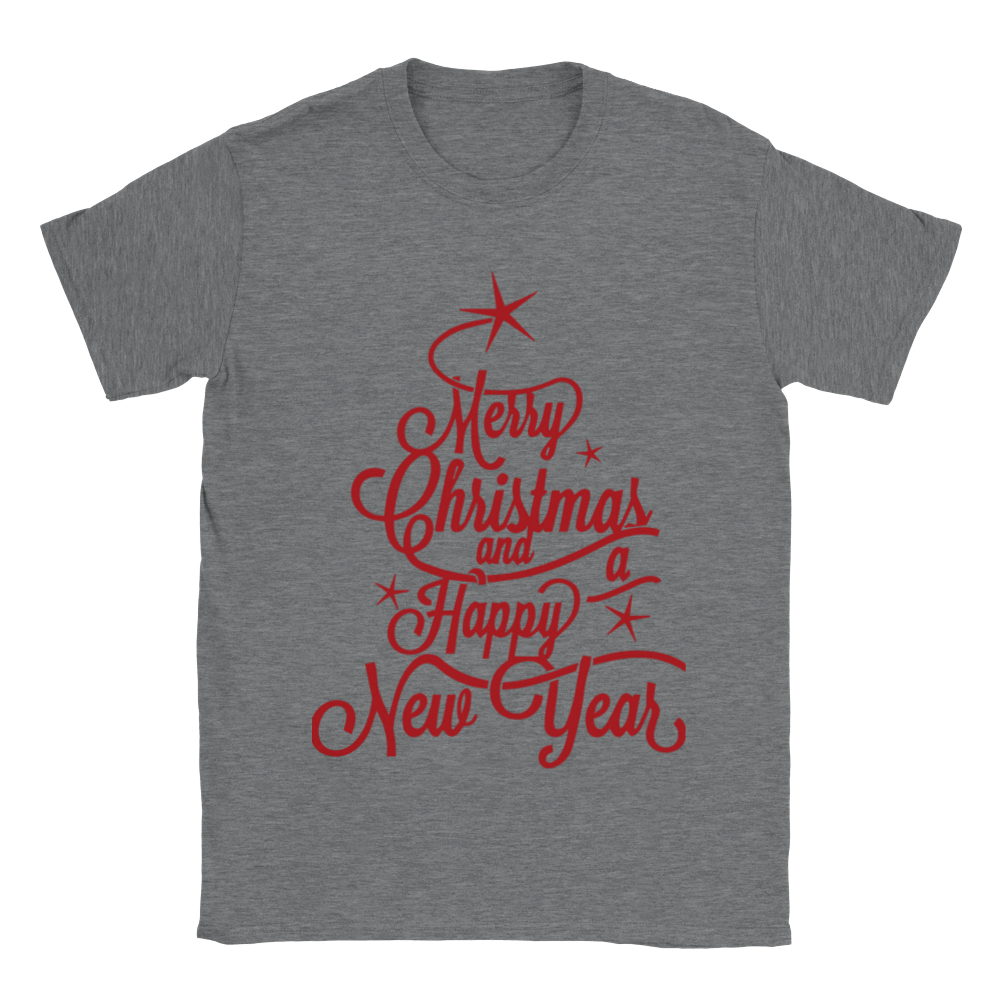 Merry Christmass & Happy New Year Classic Unisex Crewneck T-shirt