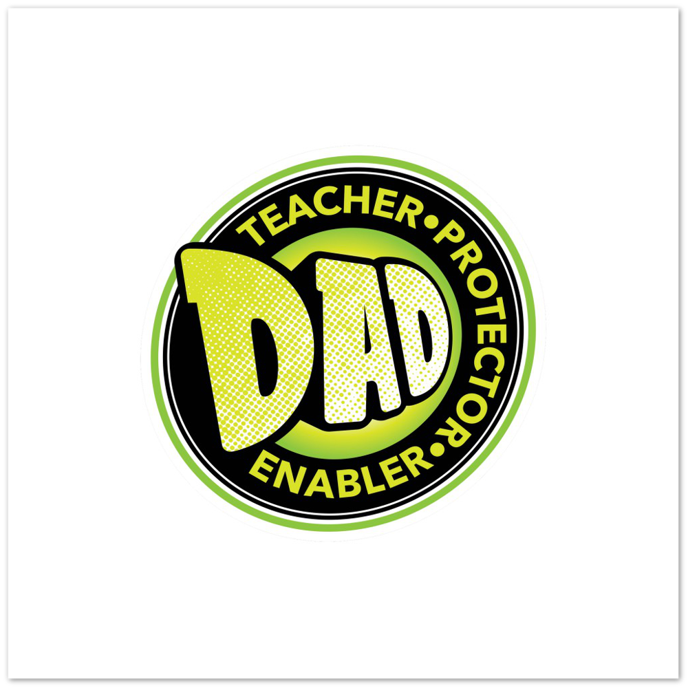 Dad Protector Enabler Teacher Premium Matte Paper Poster