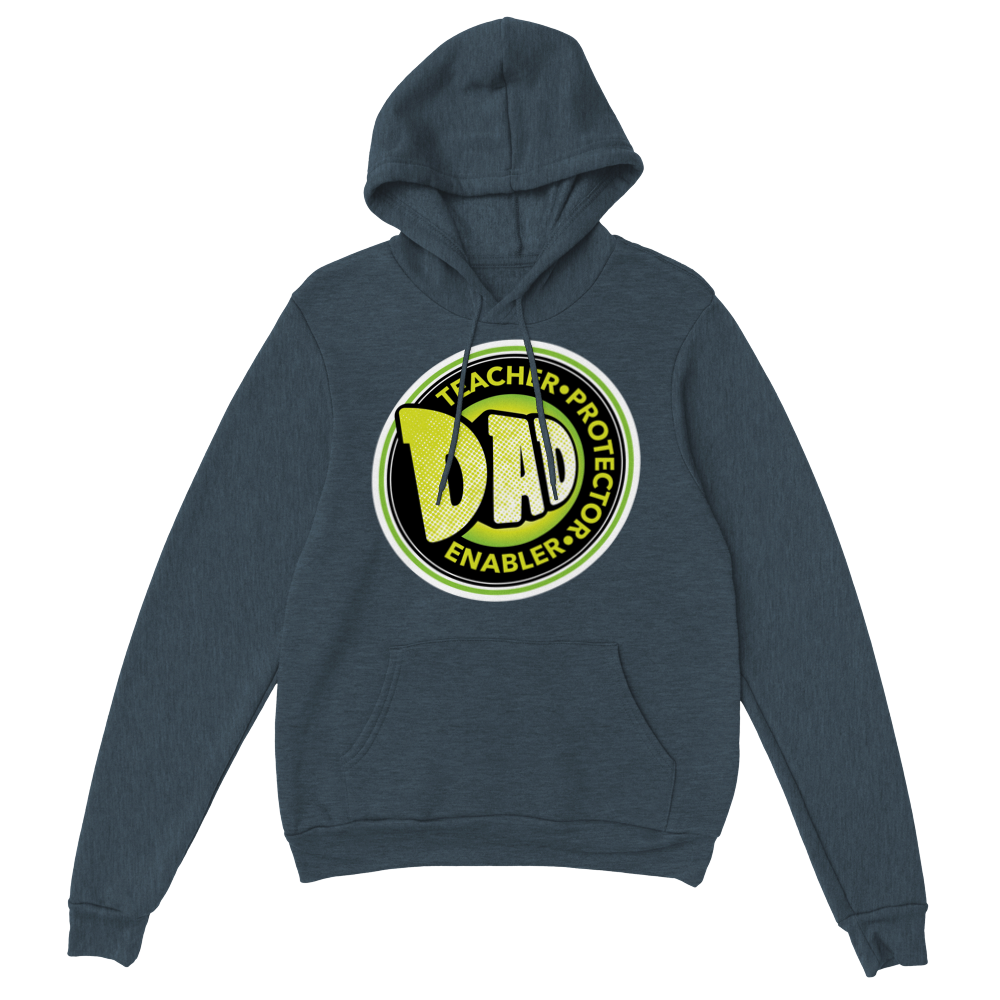 Dad Protector Enabler Teacher Classic Unisex Pullover Hoodie