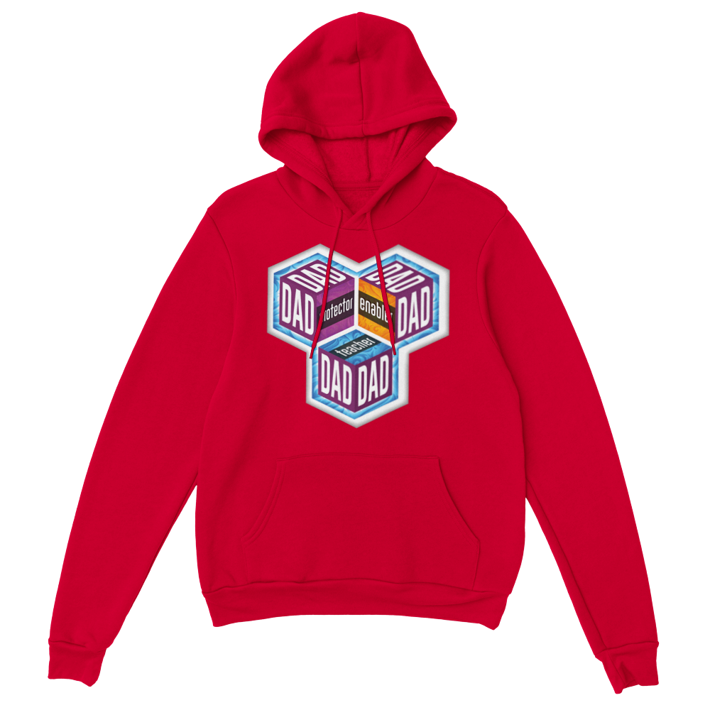 Dad Protector Enabler Teacher Classic Unisex Pullover Hoodie