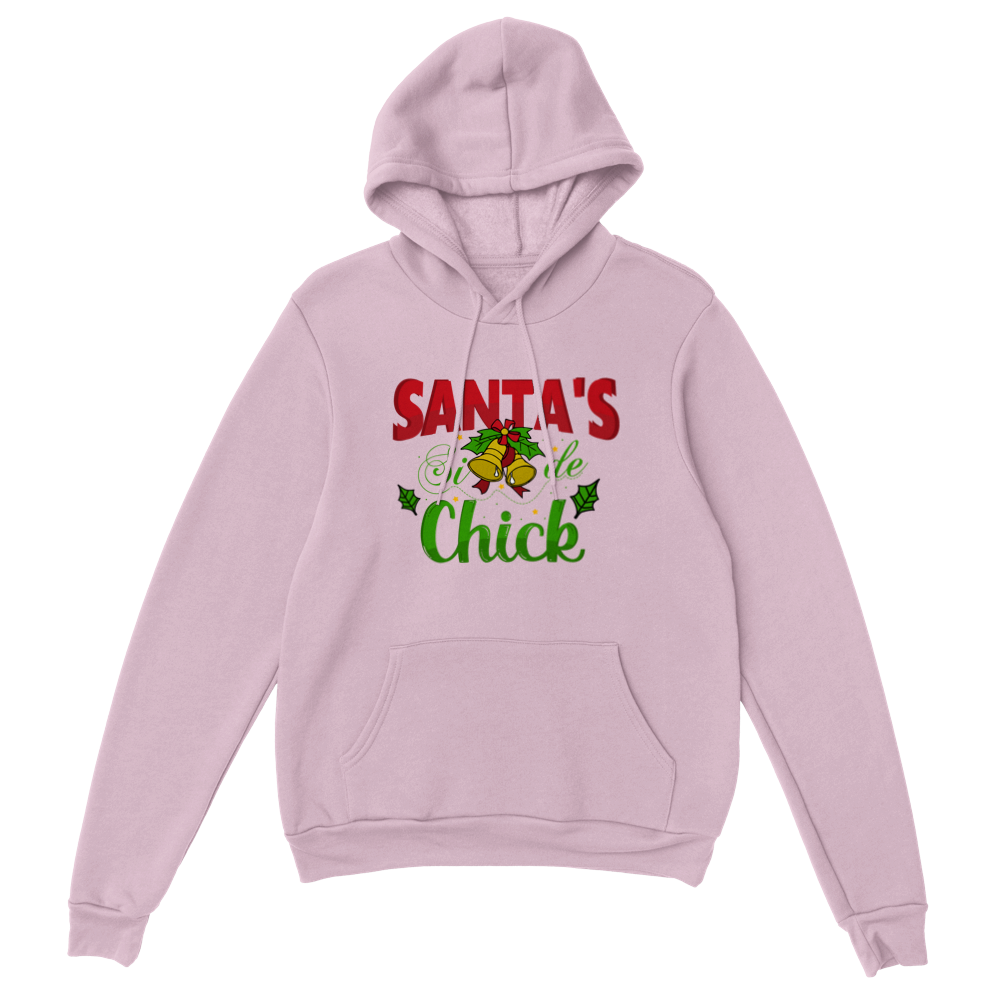 Santas Side Chick Classic Unisex Pullover Hoodie