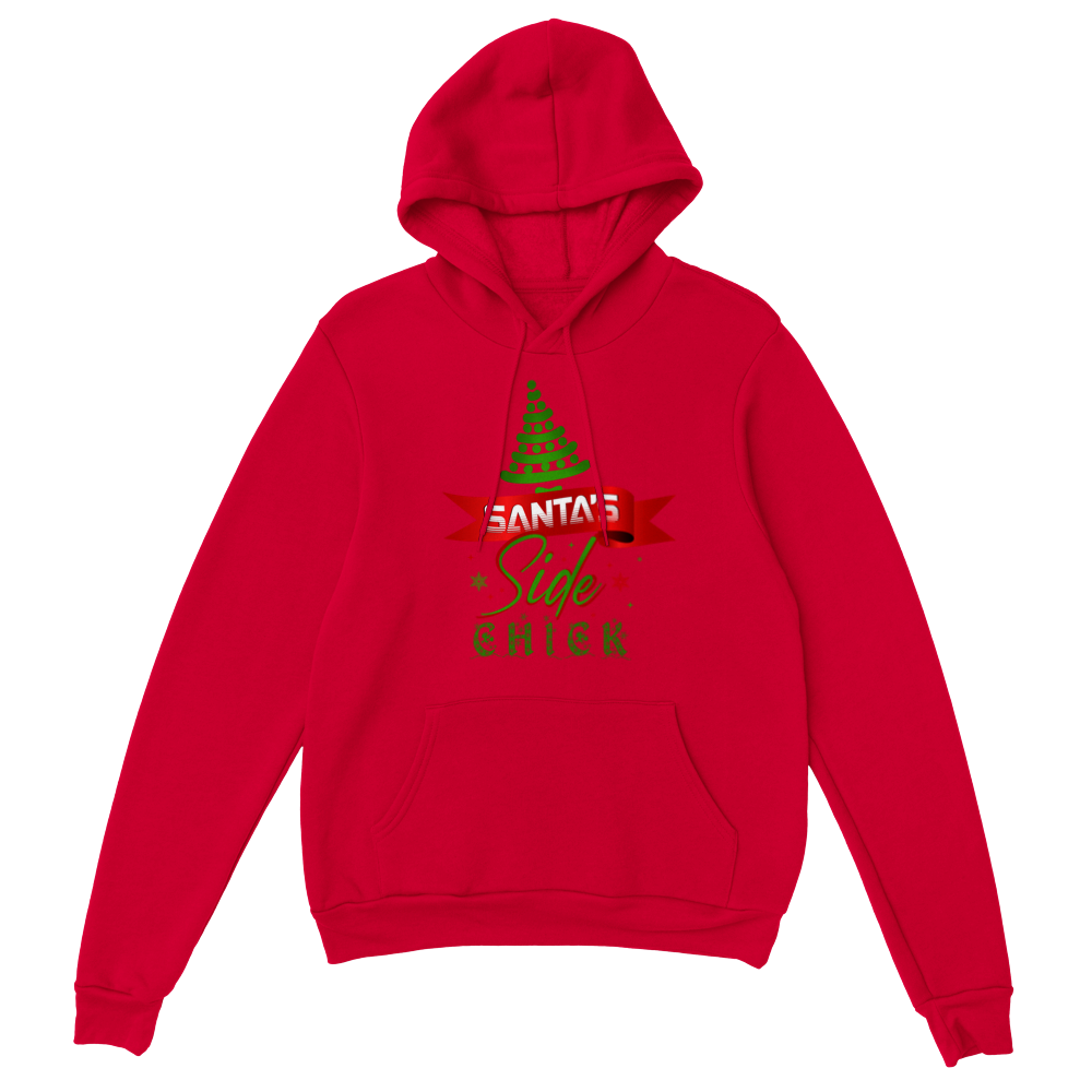 Santas Side Chick Classic Unisex Pullover Hoodie