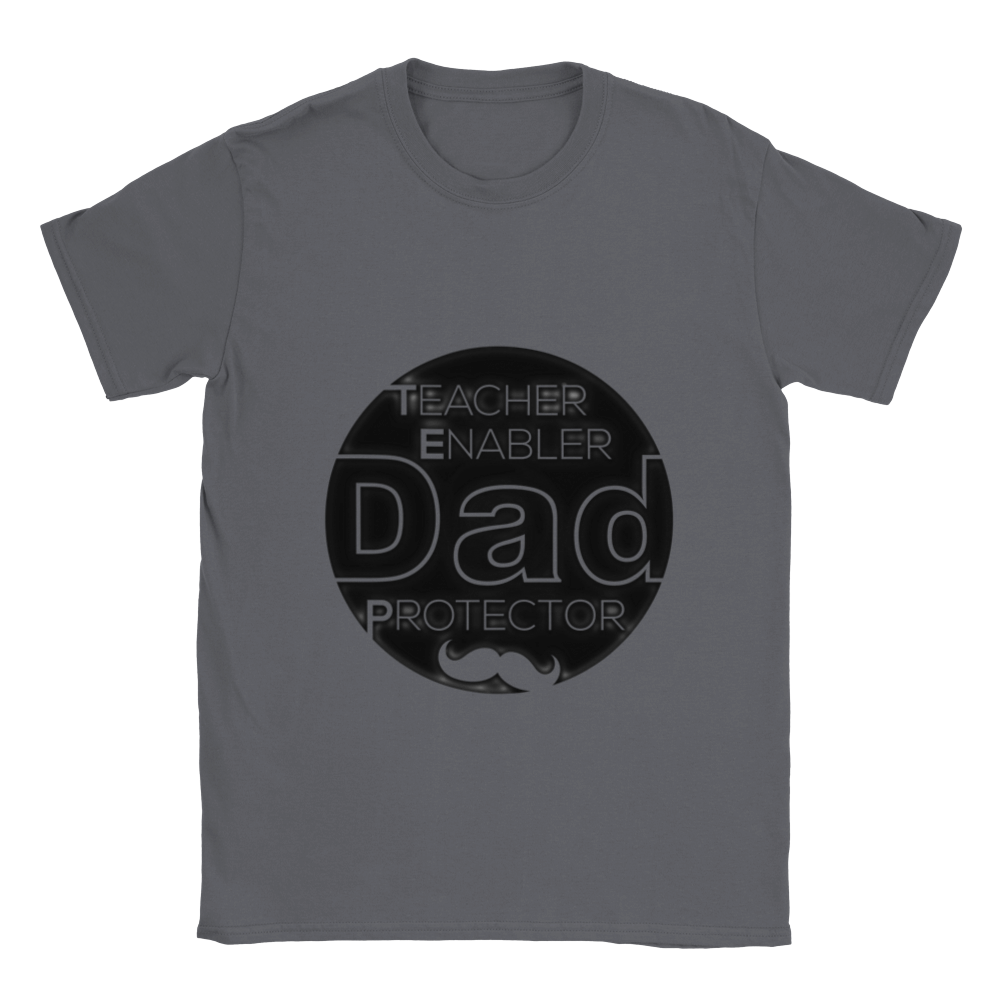 Dad Protector Enabler Teacher Classic Unisex Crewneck T-shirt