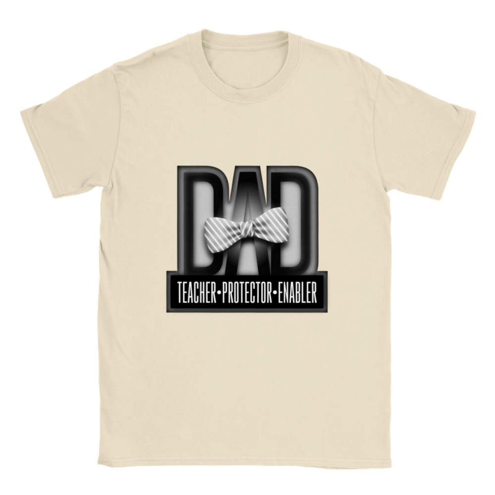 Dad Protector Enabler Teacher Classic Unisex Crewneck T-shirt