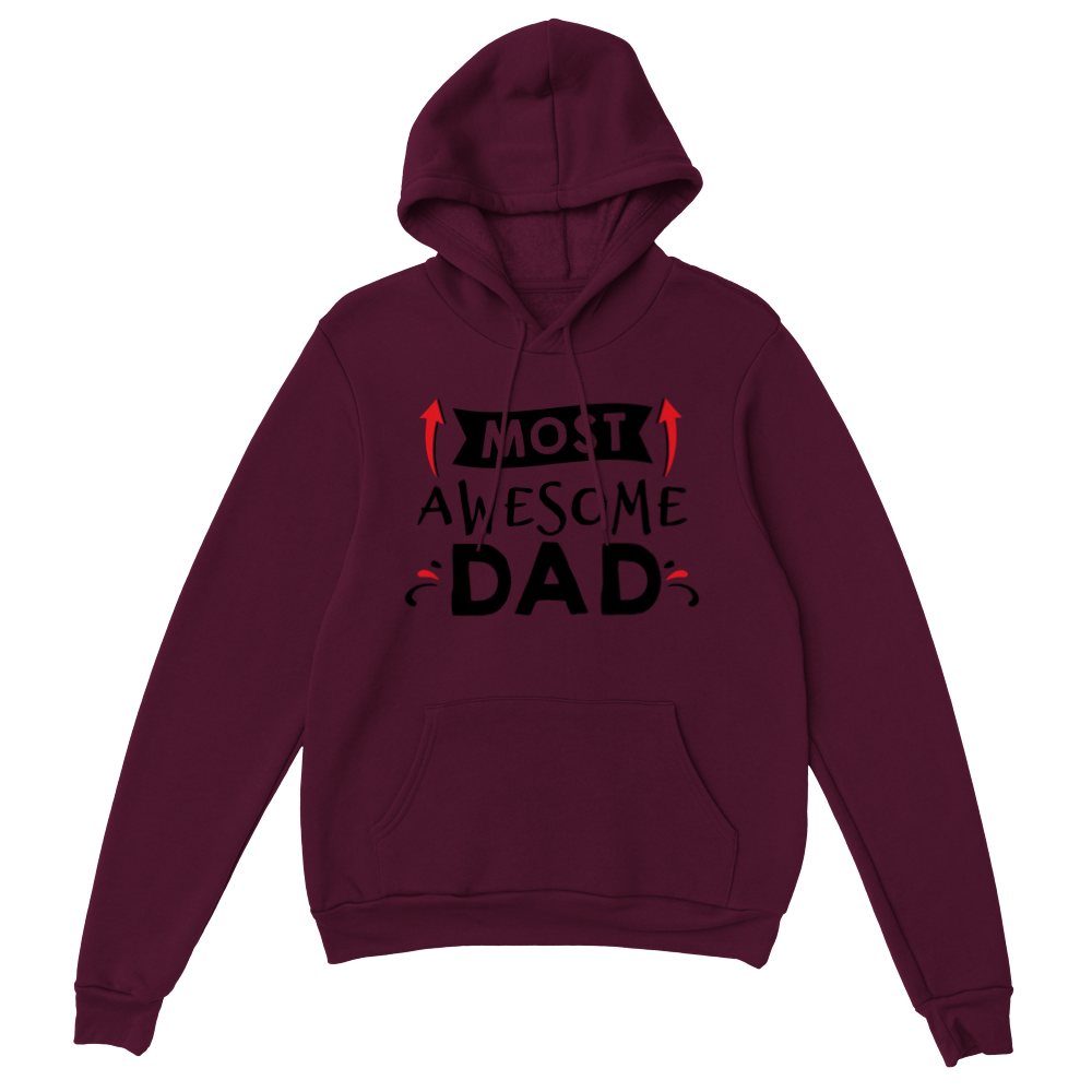 Most Awesome Dad Classic Unisex Pullover Hoodie