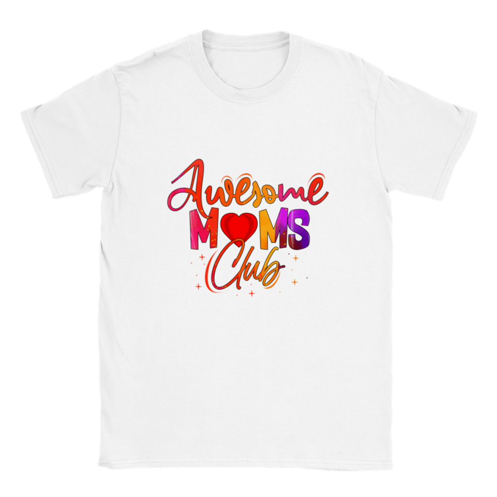 Awesome Moms Club Classic Unisex Crewneck T-shirt