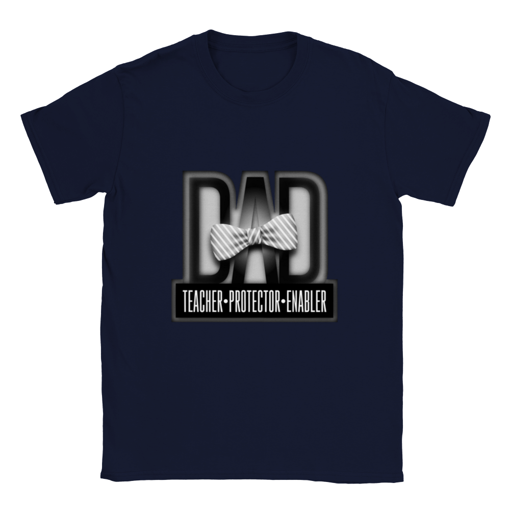 Dad Protector Enabler Teacher Classic Unisex Crewneck T-shirt