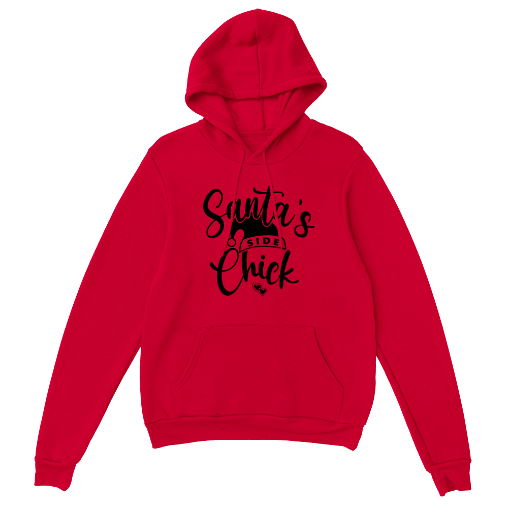 Santas Side Chick Classic Unisex Pullover Hoodie