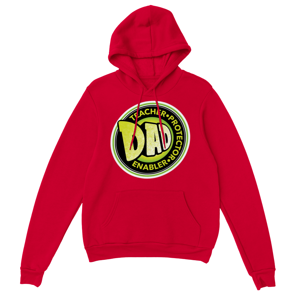 Dad Protector Enabler Teacher Classic Unisex Pullover Hoodie