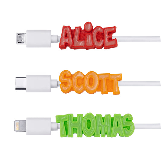 3D Customized Print Glowing USB Cables