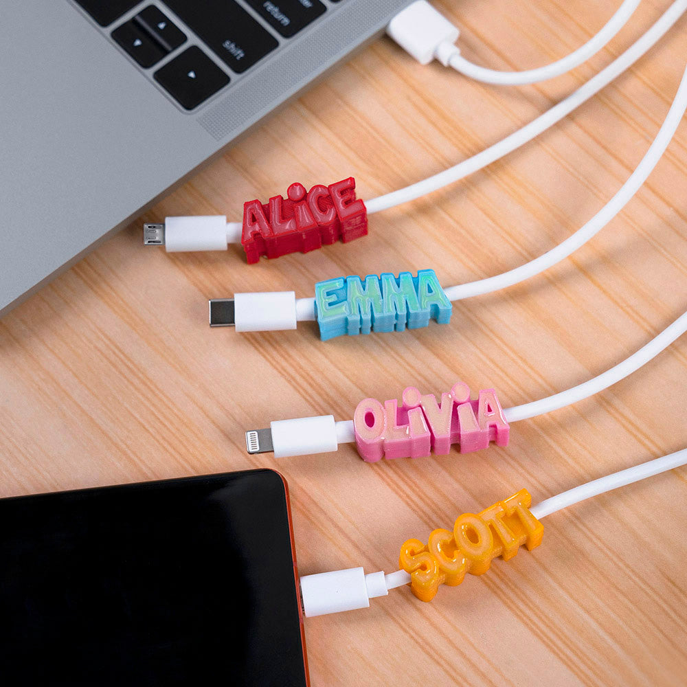 3D Customized Print Glowing USB Cables