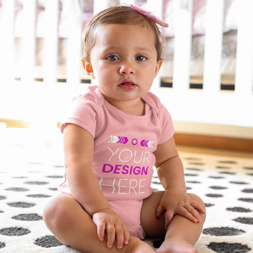 Personalized Infant Baby Rib Bodysuit