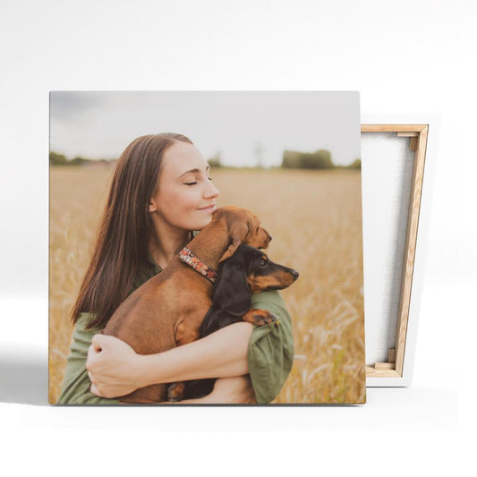 Personalized Canvas Print - Square