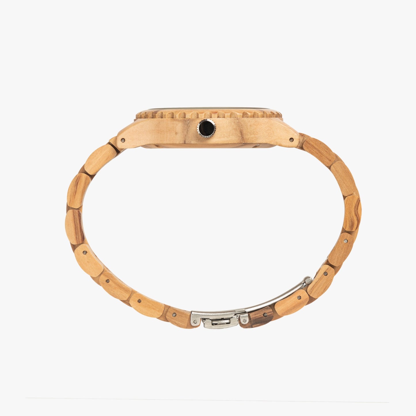 Personalized Photo Italian Olive Lumber Wooden Watch