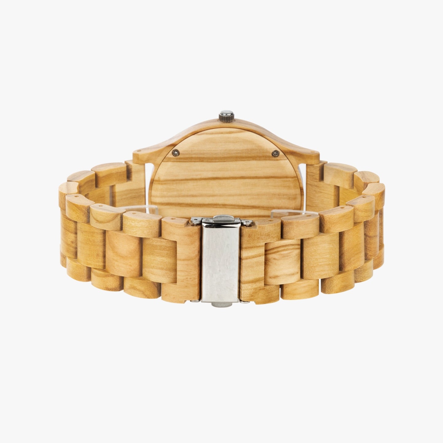 Personalized Photo Italian Olive Lumber Wooden Watch