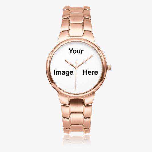 Personalized Photo Exclusive Stainless Steel Quartz Watch