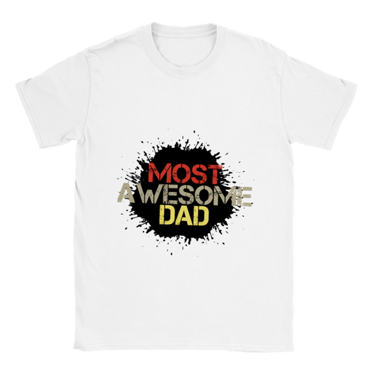 Most Awesome Dad Classic Unisex Crewneck T-shirt
