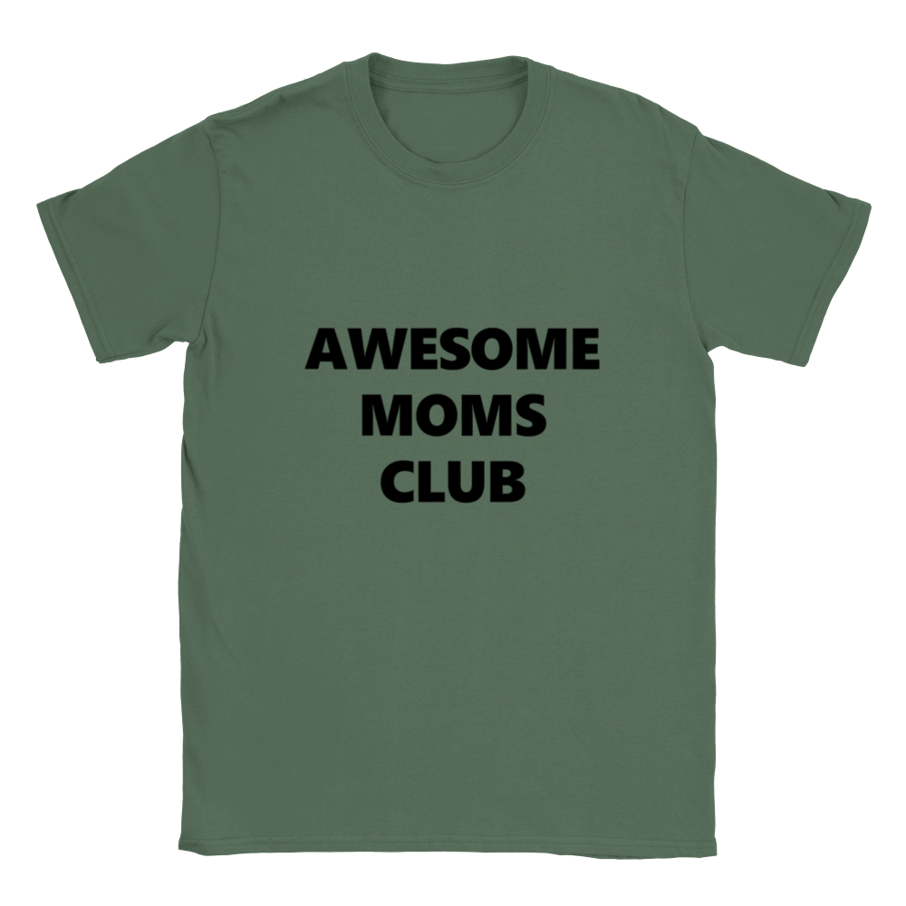 Awesome Moms Club Classic Unisex Crewneck T-shirt