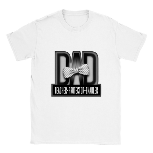 Dad Protector Enabler Teacher Classic Unisex Crewneck T-shirt