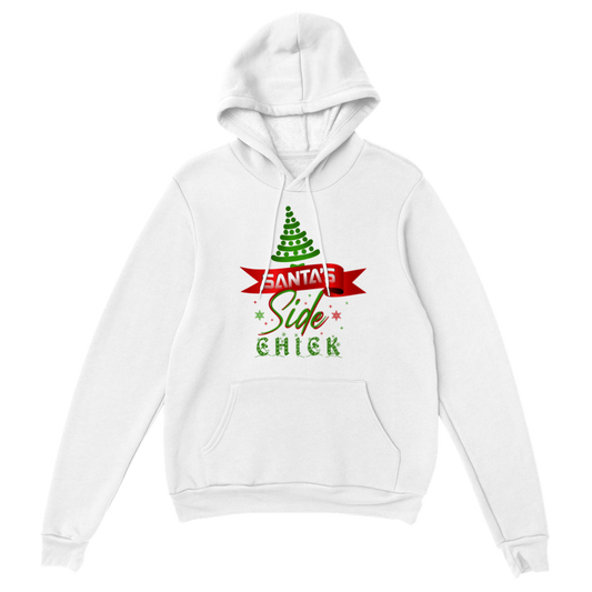 Santas Side Chick Classic Unisex Pullover Hoodie