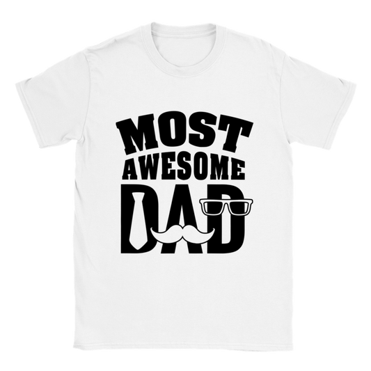 Most Awesome Dad Classic Unisex Crewneck T-shirt
