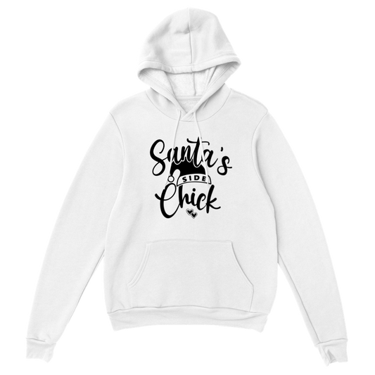 Santas Side Chick Classic Unisex Pullover Hoodie