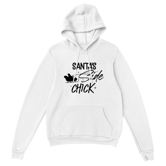 Santas Side Chick Classic Unisex Pullover Hoodie