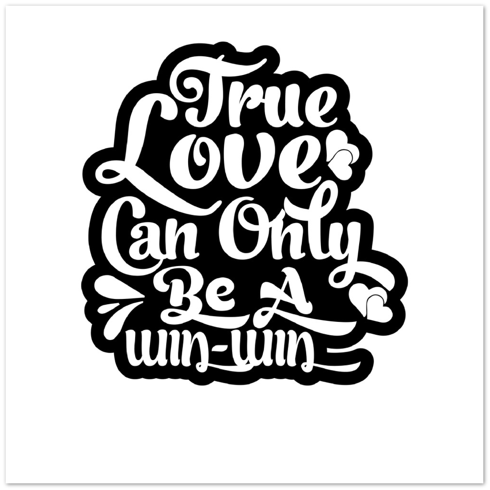 True Love Premium Matte Paper Poster