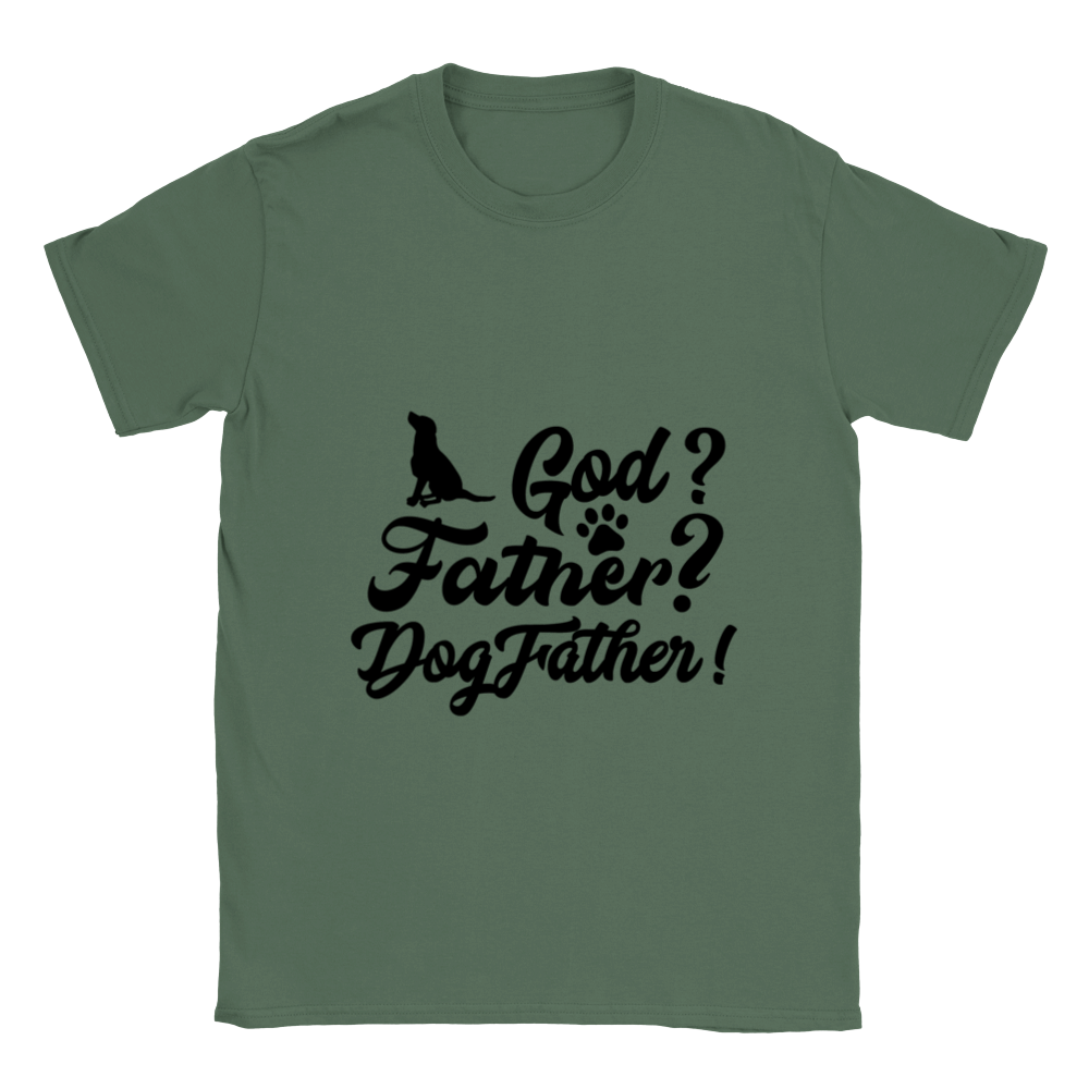 GOD Father Dogfather Unisex Crewneck T-shirt